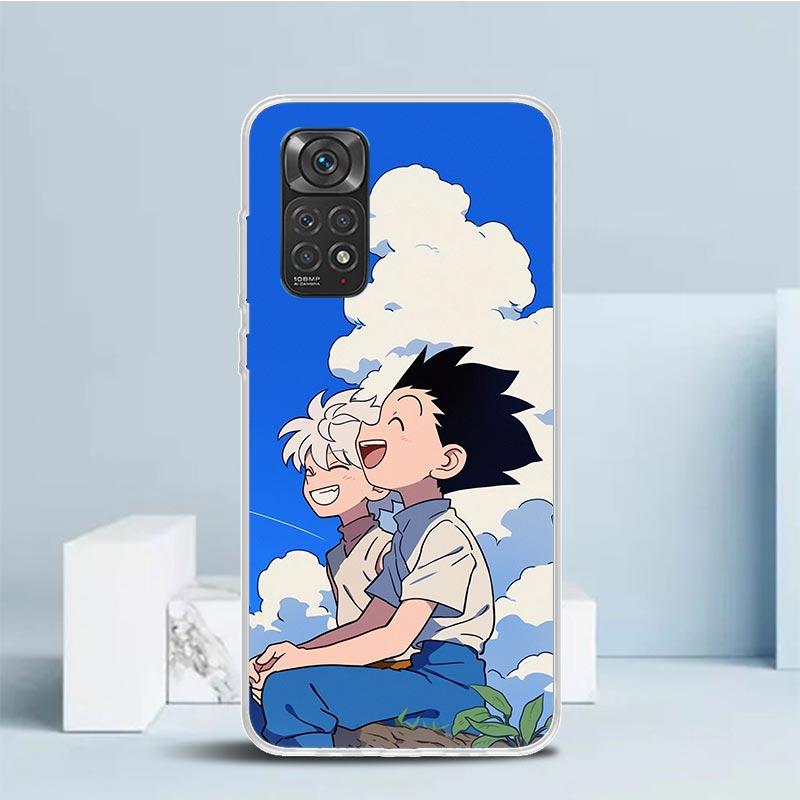 Huner X-Hunters Cute Soft Cover for Xiaomi Redmi Note 15 14 13 12 Pro Plus Phone Case 14S 11S 11T 11E 10S 10 4G Pattern Shell Re