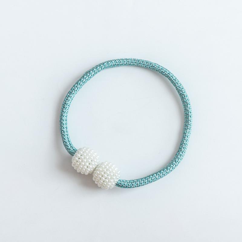 

Magnetic Pearl Curtain Tiebacks with No-Punch Design
