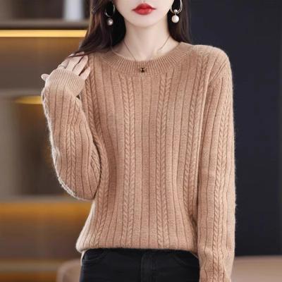 Pullover Pullover Damen Herbst und Winter Neue Strickpullover Top Modisches Unterhemd
