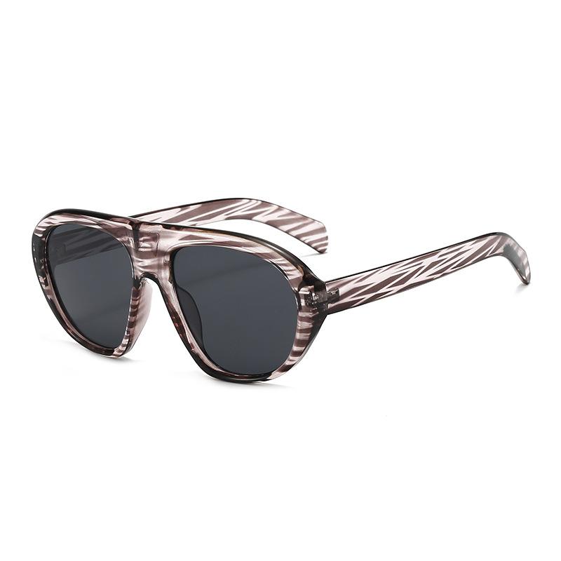 Retro Vacation Pilot Women Sunglasses Fashion Blue Green Shades UV400 Men Oval Punk Outdoor Sun Glasses Summer Traveling Eyewear