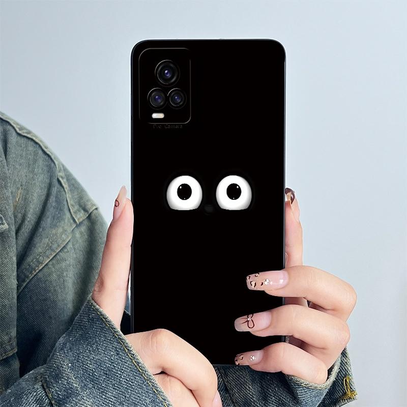 For Vivo V20 Phone Case Cute Astronaut Soft Silicone Lens Protective Back Cover for VivoV20 V2024 V2025 Coque Vivo v 20 Shells