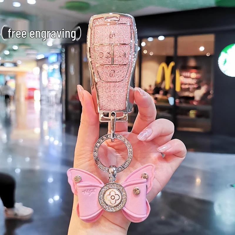 Beijing BJ40 Schlüsseletui für X7, BJ60/80/BJ30 und BAIC EU5 Plus/EU7 Senova D50 Shell Buckle Tasche