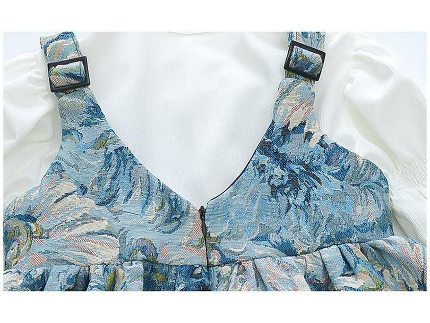 Autumn Baby Girl Lolita Princess Two-Piece Dress Set