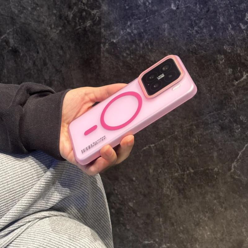 Für Magsafe Magnetic Matte Pc Translucent Case für POCO F7 Ultra F7Pro POCOF7 Ultra Pro Stoßfeste Stoßstangenschutzabdeckung