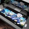 Nowa Fajowa Podkładka pod Mysz Genshin Impact Neuvillette Anime Antypoślizgowa Podkładka pod Mysz Gamingową Gracz Mat pod Mysz ESports PC Mat pod Klawiaturę Mechaniczną