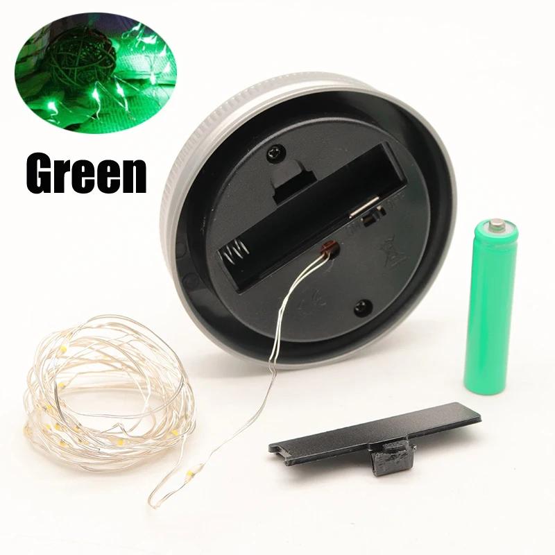 Solar Led Bottle Light Cap Outdoor Colorful Led Tinsel Garden Fairy Lights Garland Waterproof Wedding Christmas Holiday Decor