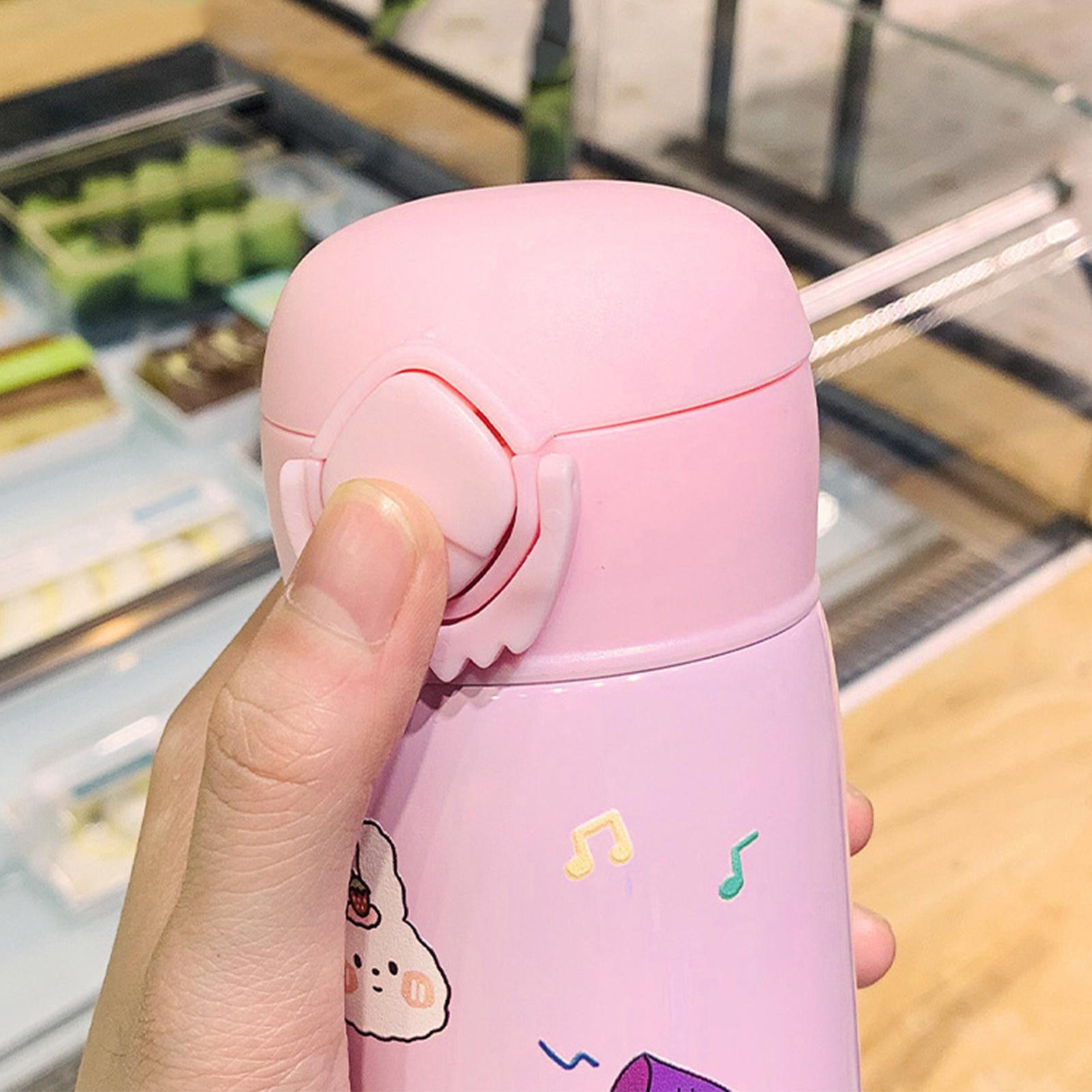 Мультяшная вакуумная кружка Термобутылка из нержавеющей стали Вакуумная кружка с термоизоляцией Портативный вакуумный термос для улицы