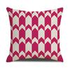 Modern Simple Colorful Geometric Element Pillow Cover Fresh and Fashionable Sofa Cushion Cover Home Decoration Cushion Cover