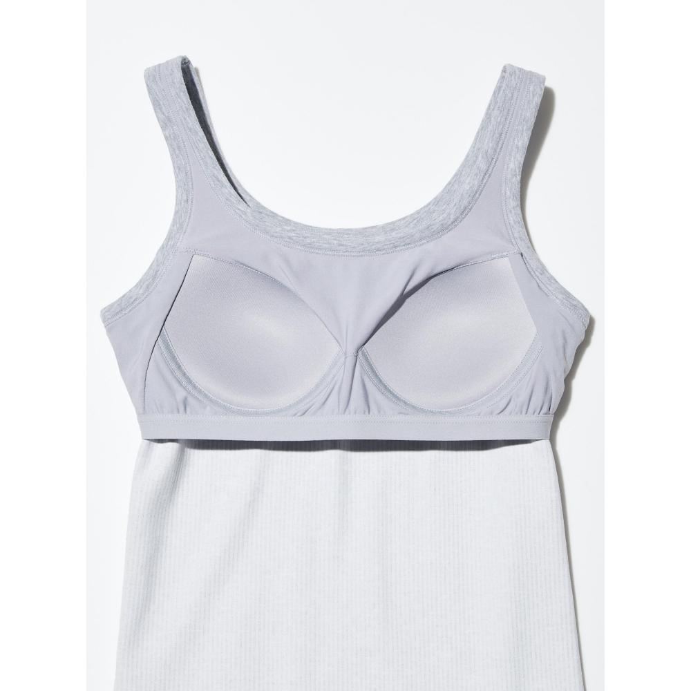 Uniqlo Airism Cotton Bra Tank Top
