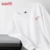 Baleno Men's Loose Fit Pure Cotton Long Sleeve T-Shirt