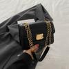 Fashionable Pu Leather Chain Crossbody Bag For Women Stylish Versatile Small Handbag