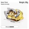 Zinc Alloy Kongming Puzzle Lock: Disentanglement Ring Educational Toy