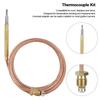 Brass Gas Thermocouple Metal Tip Temperature Sensor Probe Safety Control Pilot Sensor  Firepit