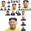 Kim Un Jong Trump Menselijk Gezicht Masker Latex Halloween Feest Masker Kostuum Verkleed