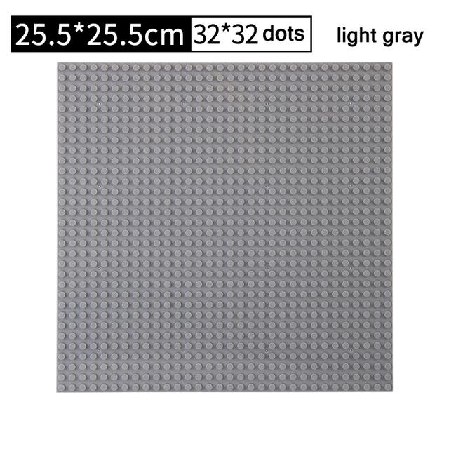 Non-Toxic City Road Street Baseplate Straight Crossroad Curve T-Junction Building Blocks Base Plates Construction For Children Kids