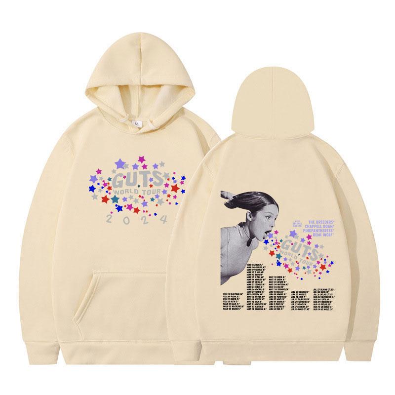 Sour Vampire Guts 2024 World Concert Tour Hoodie Men's Women Clothing Fashion Hip Hop Sweatshirts Harajuku Oversized Hoodies Y2K