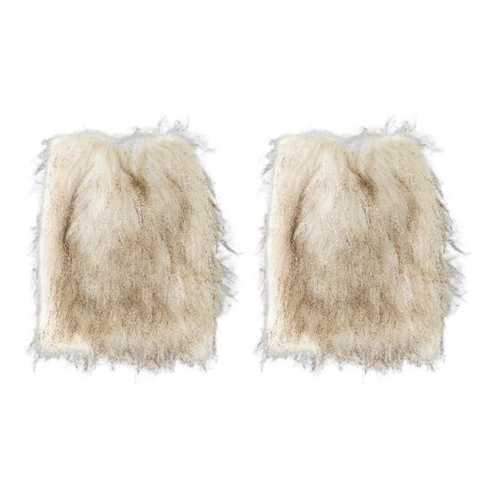 

Гетры из искусственного меха Женские Девичьи Пушистые Чехлы для Обуви Пушистые Манжеты для Обуви Уютные Зимние Гетры на Икры для Вечеринок Уличной Одежды 25cm