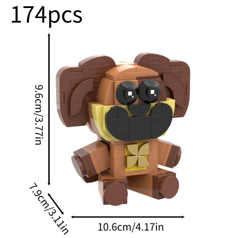 

Игровое время Игра Poppy Улыбающиеся зверята Сборка из мелких деталей Строительные блоки StyleH