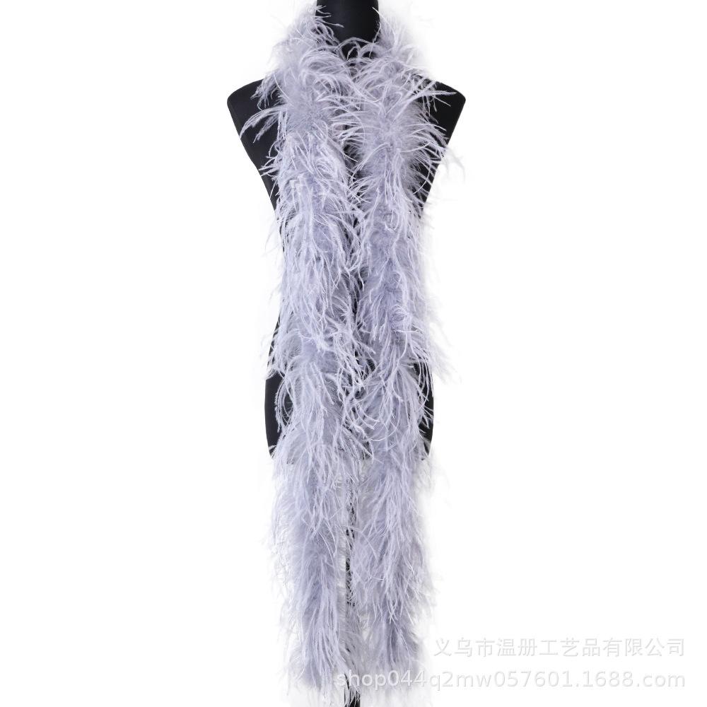 Feather Multi-Layer Can Be Ordered Ostrich Top Performance Dress Accessories Feather Scarf Clothing Accessories Handmade Design