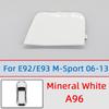 For BMW 3 E92 E93 LCI 2006-2013 M SPORT Car Rear Bumper Tow Hook Eye Cover Cap 51127893147 51127161497 51127256109