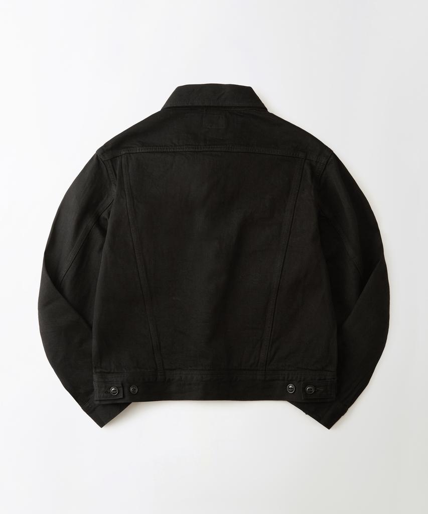 Outstanding 50S Western Rider Selvedge Jacket_Black