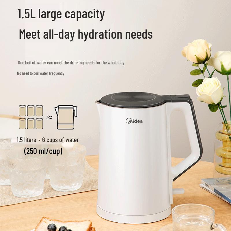 Midea Electric Kettle CN plug (adapter included)