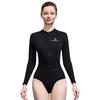 Combinaison intégrale DIVE&SAIL 2 mm pour femme, pour la plongée avec tuba et le surf, avec protection solaire et contre les méduses
