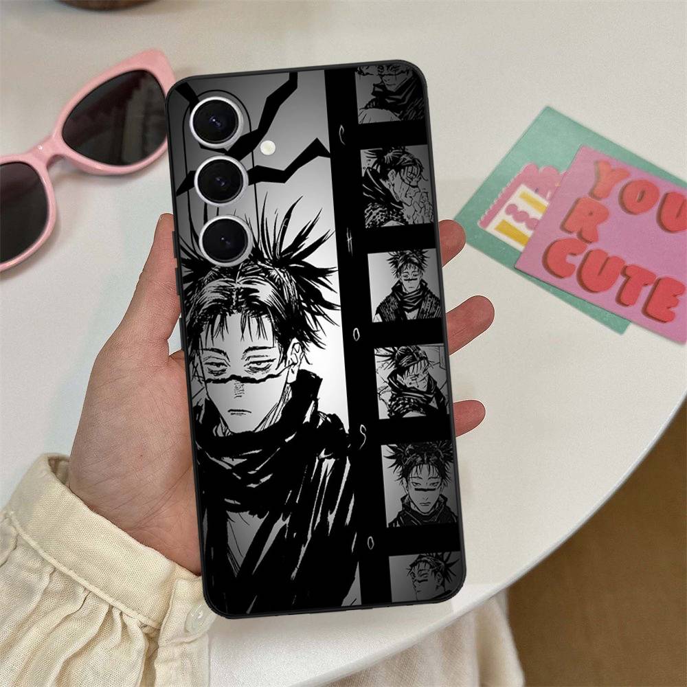 Anime Jujutsu Kaisen Choso Phone Case For Samsung S 20 21 22 23 Lite Plus Ultra Clear Mobile Cover Funda
