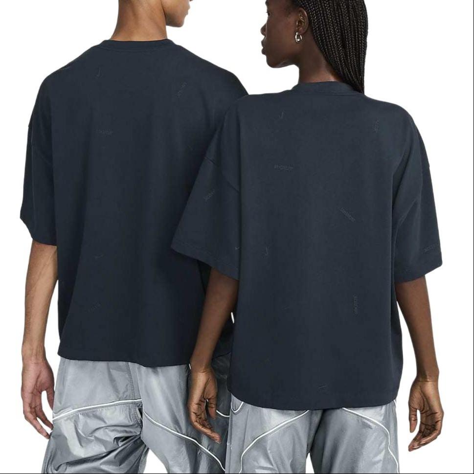 Nike X Jacquemus Short Sleeve T-Shirt Asia Sizing 'Dark Obsidian' Men's HF7112-475