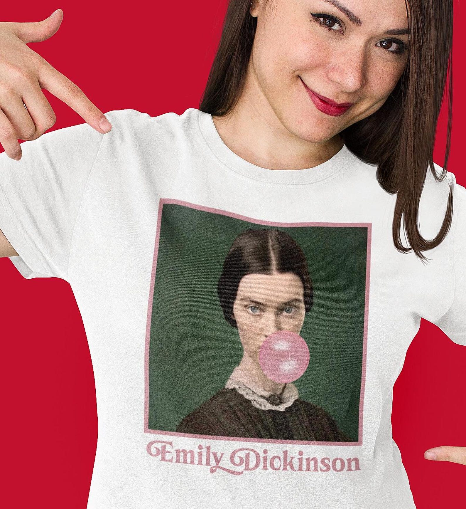 Emily Dickinson T-Shirt – American Poet, Literary Gift 2XL