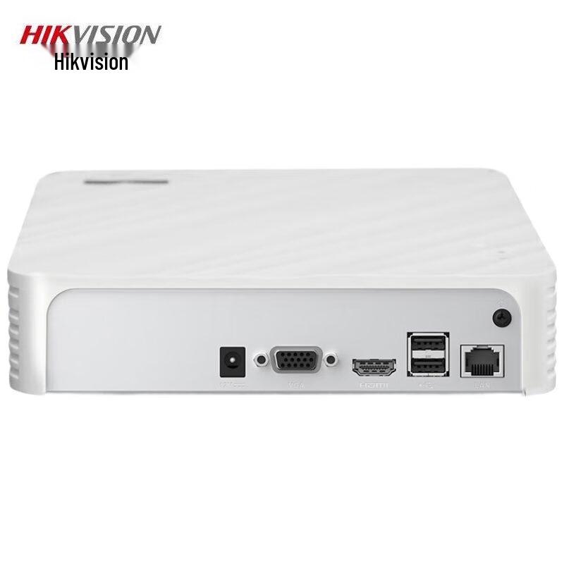 

Hikvision 4-Channel 1-Bay Economical NVR DS-7104N-F1 CN plug (adapter included)