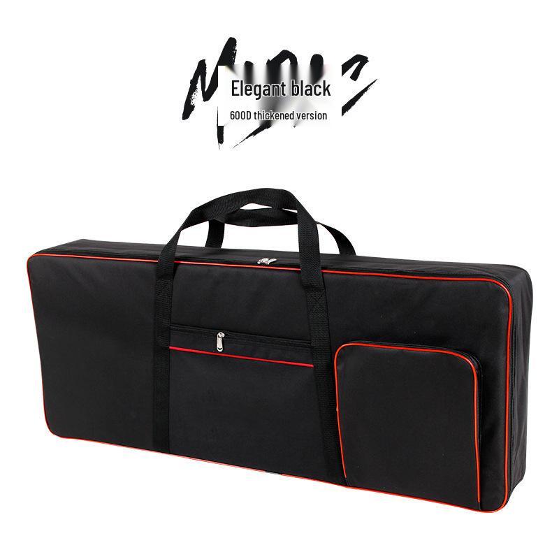 

Універсальна водонепроникна сумка для 61-клавішної електронної клавіатури: Товста, ударостійка кришка для інструментів з двома плечовими ременями