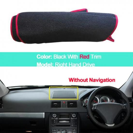 2 Layers Car Inner Dashboard Cover Dash Mat Carpet Cushion Sun Shade Dash Board Pad Cape For Volvo XC90 2002 - 2011 2012 2013