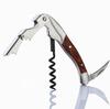 Top Bar Tools Metal Steel Wine Bottle Opener Corkscrew for Wood Handle