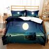 3D strandthema beddengoedset zomer koele vakantie stijl dekbedovertrek kussensloop 2/3 stuks AU/DE/EU/US/UK volledige grootte woondecoratie