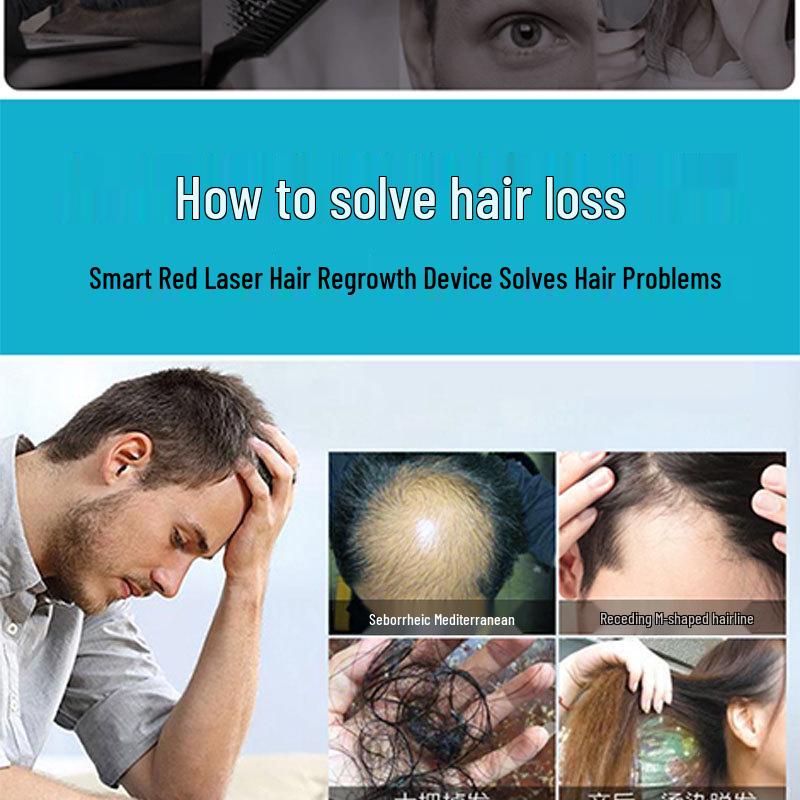Portable Hair Care & Nourishing Device: Red Light Therapy Cap for Hair Growth
