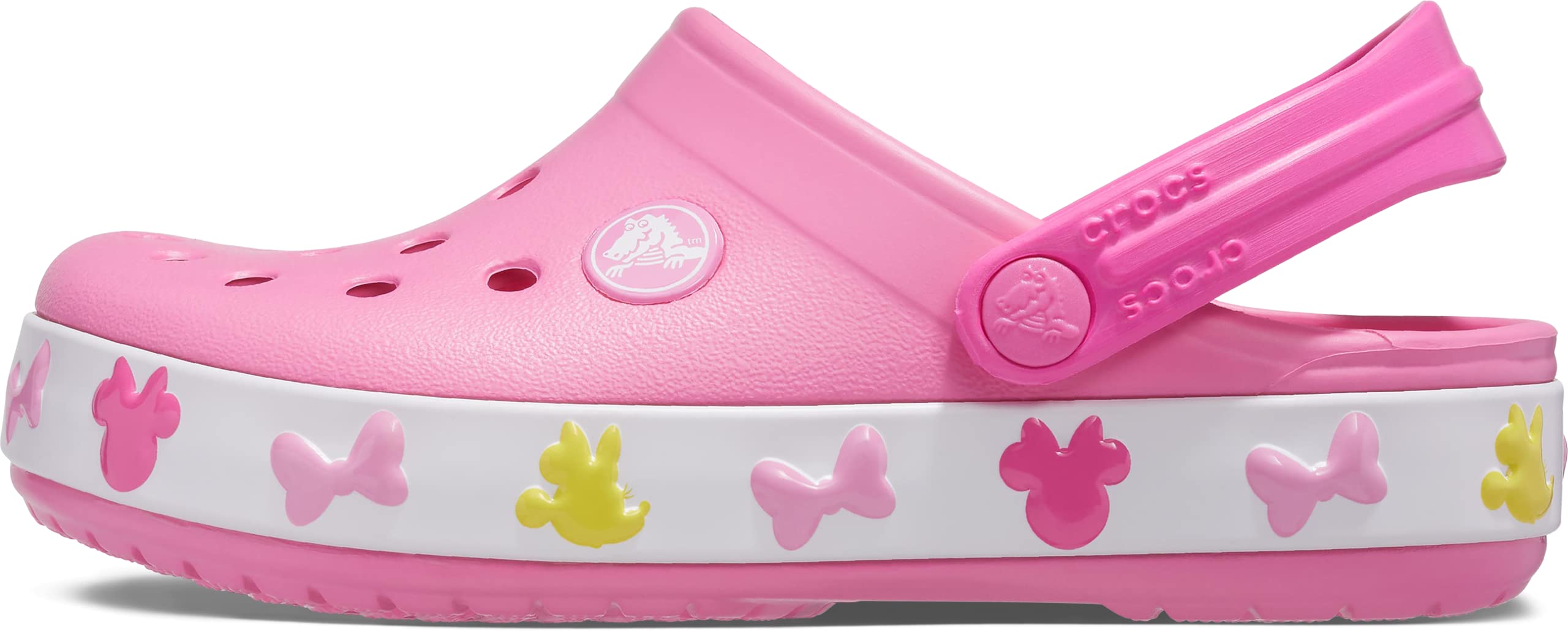 Sandal Fun Love Disney Lights Clog Kids Pink Lemonade 21cm [Crocs]  Mickey Mouse