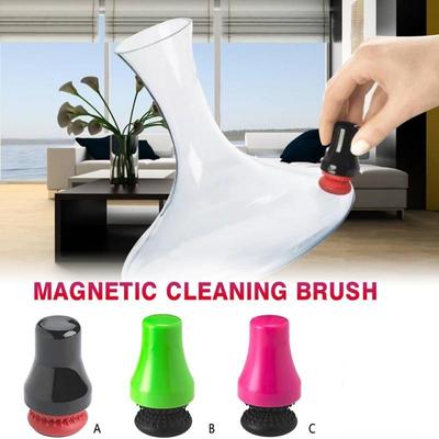 Magnetische Silikon-Reinigungsbürste, Glasreiniger, Autofenster, Aquarium, Glasflasche, Haushalt, einfache Reinigungsbürste