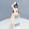 Aixlan Overlord Amine Figure Albedo 16cm Sexy Swimsuit Girl Pressing Cup Surface PVC Action Figure Collectible Model Toys Gift