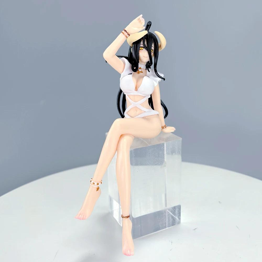 

Aixlan Overlord Amine Model Albedo 16cm Sexy Swimsuit Girl Pressing Cup Surface PVC Action Figure Collectable Model Toys Gift