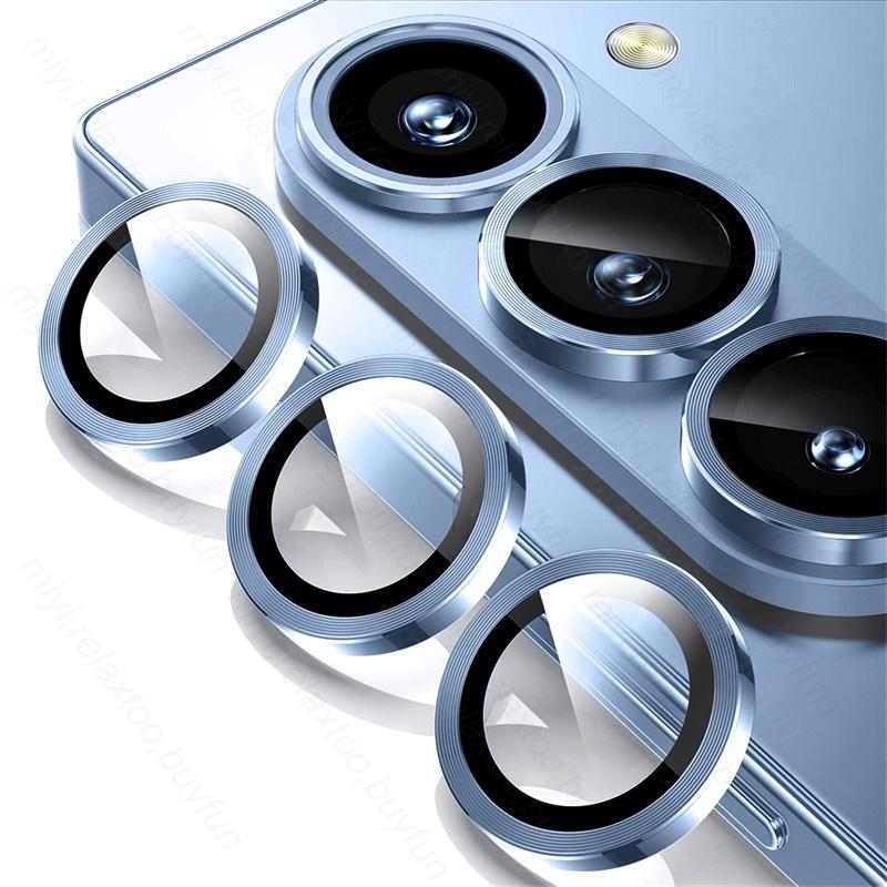 Metal Camera Ring Guard Cap For Samsung Galaxy Z Fold 7 6 5 HD Rear Lens Glass Protective Film Case Friendly