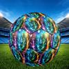 1pc Fantasy Waterfall Kingdom Theme Soccer Ball Football, Size 5, Lightweight PVC, Outdoor Training Soccer Ball,Sports Gift T61454