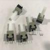 Double Row 6-Pin 8.5x8.5 Self-Locking Switch, Long Handle Power Button, No-Lock, Keyed, Height 22mm.