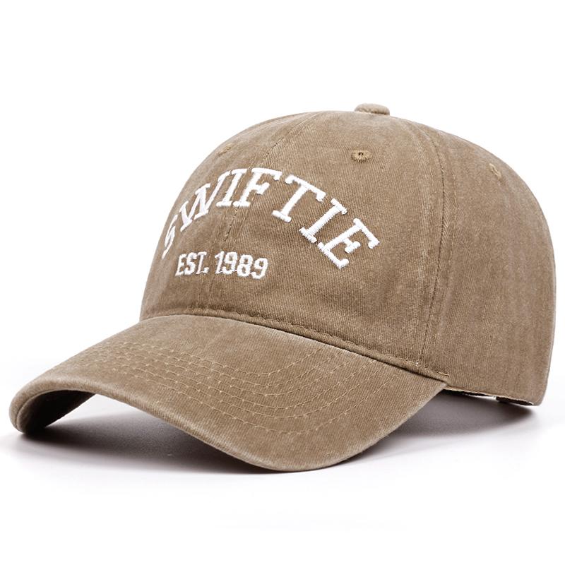 1989 washed embroidered soft top cowboy baseball caps for Unisex and woUnisex vintage old Daddy hats casual cap caps fashion everyt