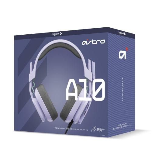 Logitech G ASTRO Gaming A10 Gen 2 Gaming Headset Headphones PS5 PS4 PC Switch Smartphone Wired 3.5mm 2.1ch Flip Mute Microphone A10G2LC