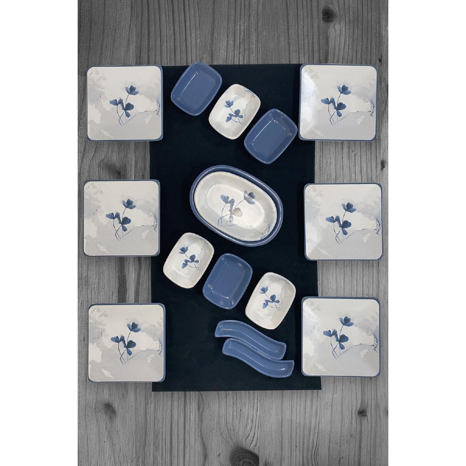 

Blue Magic 16 Piece Breakfast Set For 6 People синий