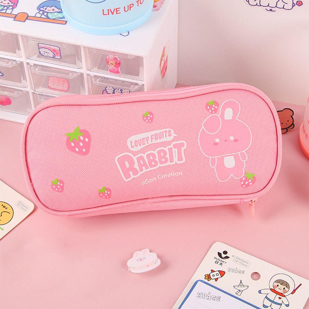 Cloth Desktop Storage Bags Office School Supplies Pen Bag Pencil Pouch Stationery Bag Pen Case