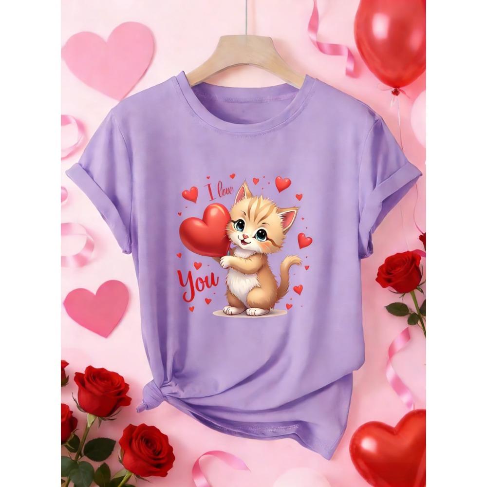 Printed Fashionable Everyday Cute Elegant Women s Summer Casual Sporty Top XXS