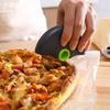 Edelstahl Rollschneider Praktischer Runder Pizza Schneider für Zuhause und den Außenbereich Ergonomischer Griff Schneidwerkzeug