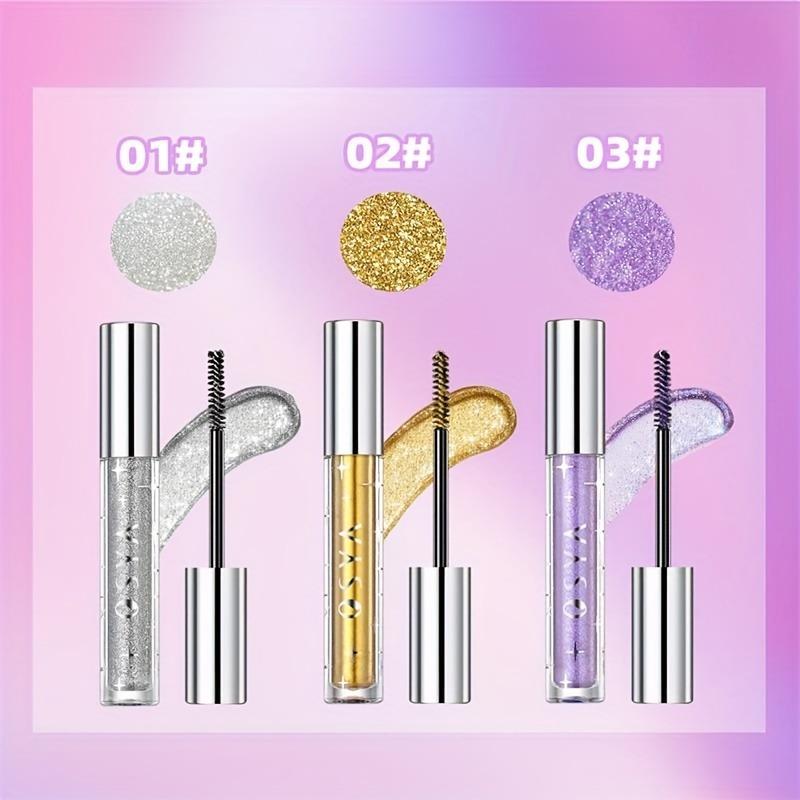Glitter Mascara Sparkling Shimmer Lash Mascara for Party Makeup